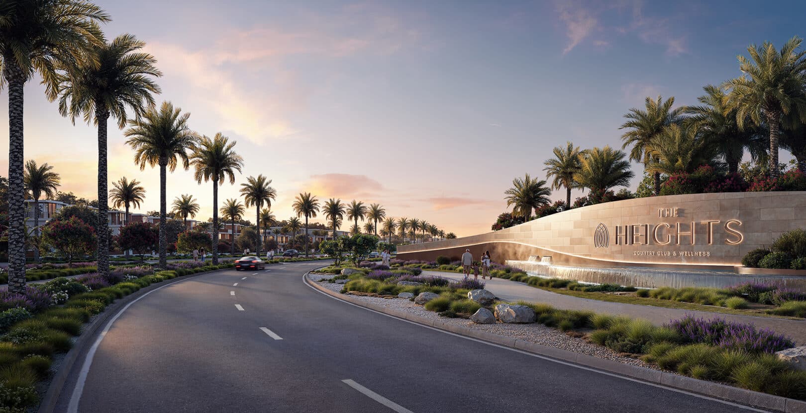 The Heights Country Club & Wellness community in Dubai, UAE
